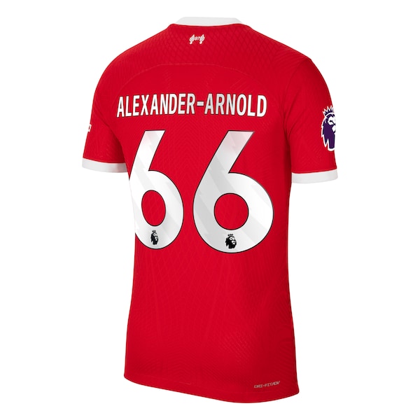 Trent Alexander-Arnold Liverpool Nike 2023/24 Home Authentic Player Jersey - Red/White - Image 4