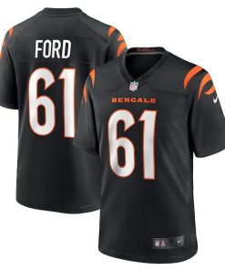 Cody Ford Cincinnati Bengals Nike Game Jersey - Black