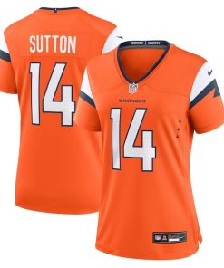Courtland Sutton Denver Broncos Nike Women's Game Jersey - Orange