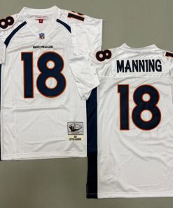 Peyton Manning Denver Broncos Authentic Throwback Retired Player Jersey