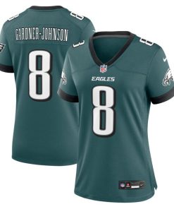 Chauncey Gardner-Johnson Philadelphia Eagles Nike Women's  Game Jersey - Midnight Green
