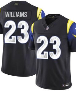 Kyren Williams Los Angeles Rams Nike 2025 RIVALRIES Vapor Limited Jersey - Navy