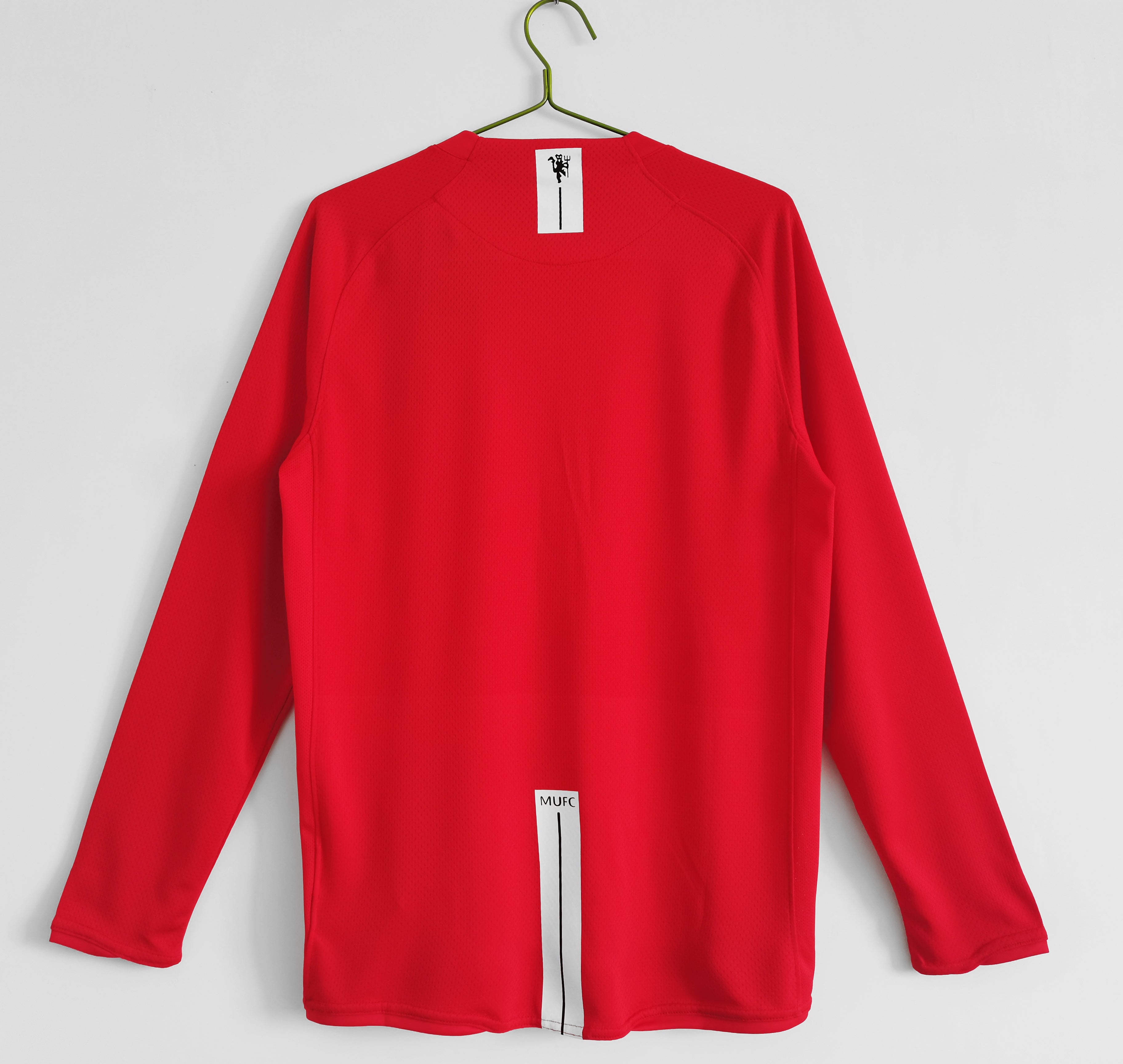 Manchester United Long Sleeve 2007-08 Home Champions Vintage Jersey - Image 2