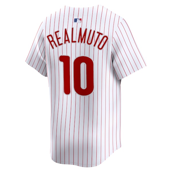J.T. Realmuto Philadelphia Phillies Nike Home Limited Player Jersey - White - Image 3
