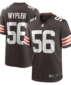 Luke Wypler Cleveland Browns Nike Team Game Jersey -  Brown