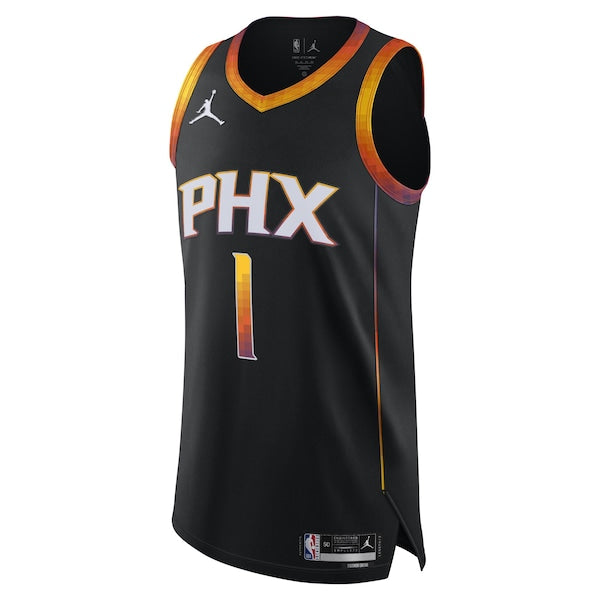 Devin Booker Phoenix Suns Jordan Brand Authentic Player Jersey - Statement Edition - Black - Image 2