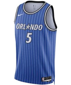 Alternative view of Paolo Banchero Orlando Magic Nike Unisex Swingman Player Jersey - Icon Edition - Blue