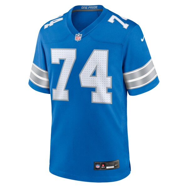 Kayode Awosika Detroit Lions Nike Team Game Jersey - Blue - Image 3