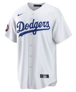 Alternative view of Shohei Ohtani Los Angeles Dodgers Nike 2025 MLB World Tour: Tokyo Series Home Kanji Replica Player Jersey - White