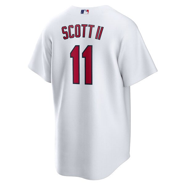 Victor Scott II St. Louis Cardinals Nike Home Replica Jersey - White - Image 3