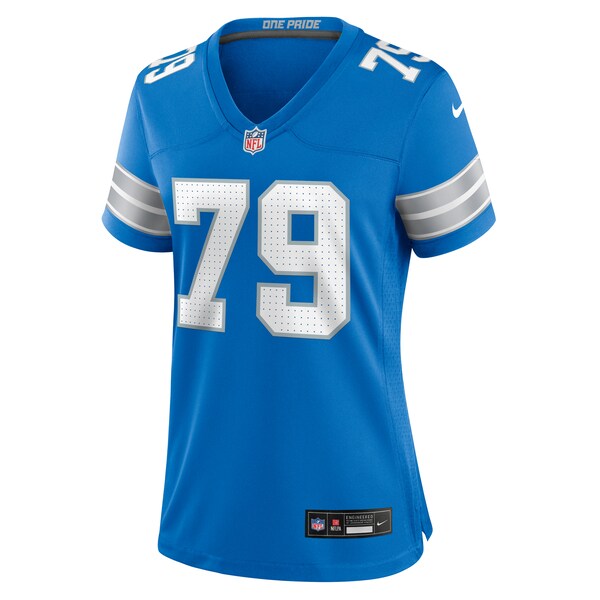 John Cominsky Detroit Lions Nike Women's Team Game Jersey - Blue - Image 2