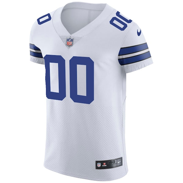 Dallas Cowboys Nike Vapor Untouchable Custom Elite Jersey - White - Image 2