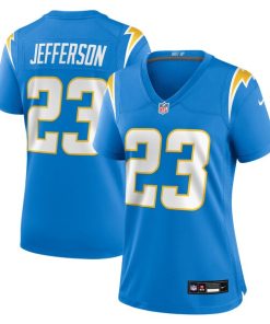 Alternative view of Tony Jefferson Los Angeles Chargers Nike Women's Team Game Jersey -  Powder Blue