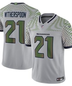 Devon Witherspoon Seattle Seahawks Nike 2025 Rivalries Collection Limited Jersey - Wolf Gray