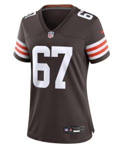 Alternative view of LaDarius Henderson Cleveland Browns Nike Women's Team Game Jersey -  Brown