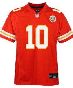 Alternative view of Isiah Pacheco Kansas City Chiefs Nike Youth Team Player Game Jersey - Red