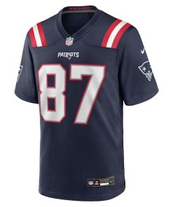 Alternative view of Rob Gronkowski New England Patriots Nike Team Retired Player Game Jersey -  Navy