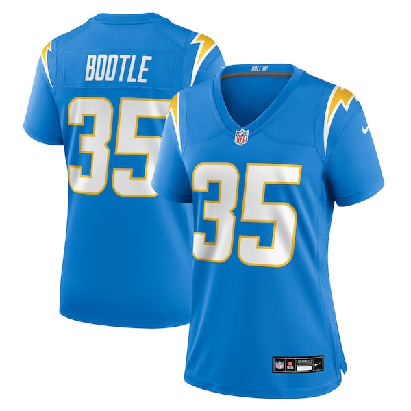 Dicaprio Bootle Los Angeles Chargers Nike Women's Team Game Jersey - Powder Blue