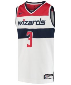 Alternative view of Bradley Beal Washington Wizards Nike Youth Swingman Jersey - Statement Edition - White