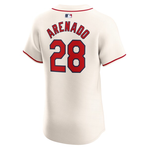 Nolan Arenado St. Louis Cardinals Nike Alternate Elite Player Jersey - Cream - Image 4