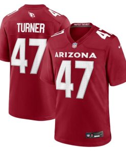 Ezekiel Turner Arizona Cardinals Nike Team Game Jersey -  Cardinal