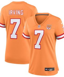 Bucky Irving  Tampa Bay Buccaneers Nike Women's 50th Season Game Jersey - Creamsicle/White/Red