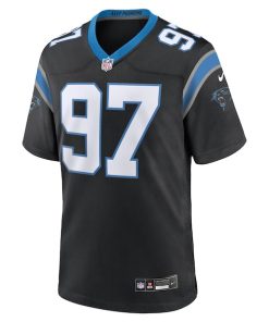 Alternative view of Bobby Brown Carolina Panthers Nike Team Game Jersey -  Black
