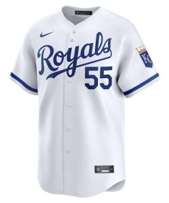 Alternative view of Cole Ragans Kansas City Royals Nike Home Limited Player Jersey - White