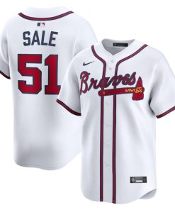 Chris Sale Atlanta Braves Nike Home Limited Player Jersey - White