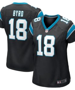 Damiere Byrd Carolina Panthers Nike Women's Game Player Jersey - Black