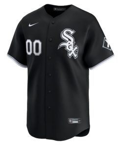Alternative view of Chicago White Sox Nike  Alternate Limited Custom Jersey?¨C Black