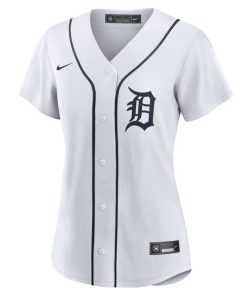 Alternative view of Casey Mize Detroit Tigers Nike Women's Home Replica Jersey - White