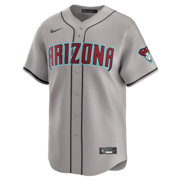 Arizona Diamondbacks Nike Away Limited Custom Jersey - Gray - Image 2