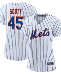 Christian Scott New York Mets Nike Women's Home Replica Jersey - White