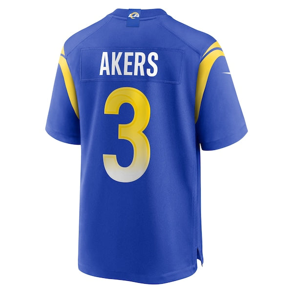Cam Akers Los Angeles Rams Nike Game Jersey - Royal - Image 3