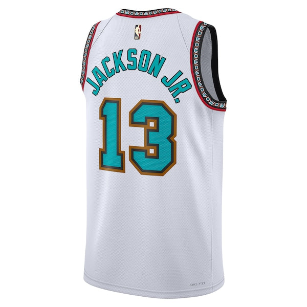 Jaren Jackson Jr. Memphis Grizzlies Nike Unisex 2024/25 Swingman Jersey - White - Classic Edition - Image 3