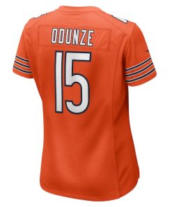 Alternative view of Rome Odunze Chicago Bears Nike Women's Alternate Game Jersey -  Orange/Navy