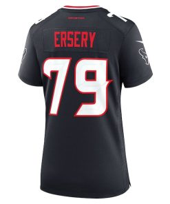 Alternative view of Aireontae Ersery Houston Texans Nike Women's Team Game Jersey -  Navy