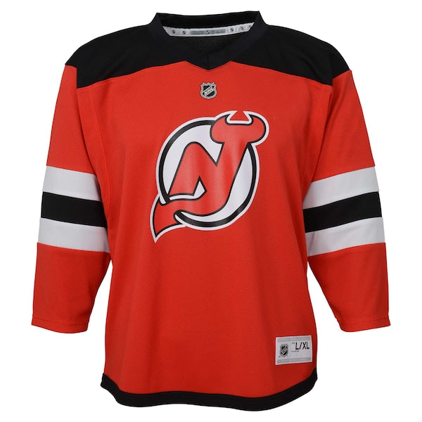 New Jersey Devils Preschool Home Replica Jersey - Red - Image 2