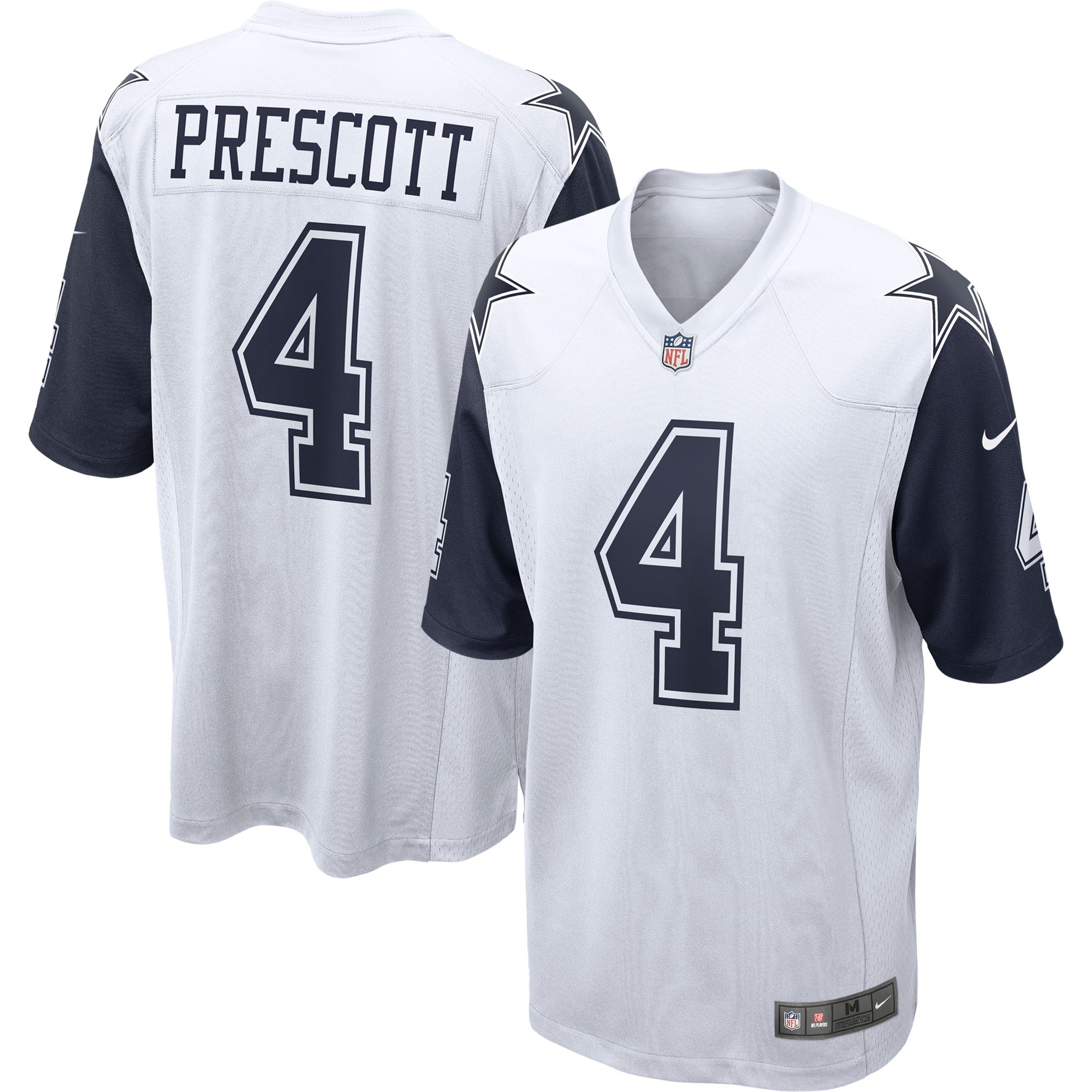 Dak Prescott Dallas Cowboys Nike Alternate Game Team Jersey - Navy/White - Image 6
