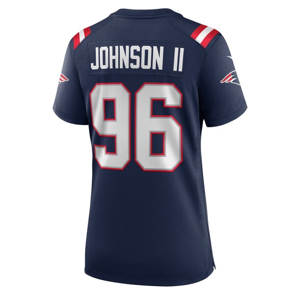 Eric Johnson II New England Patriots Nike Women's Game Jersey - Navy - Image 3