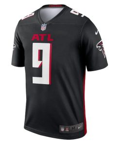 Alternative view of Michael Penix Jr. Atlanta Falcons Nike Team Legend Player Performance Top - Black