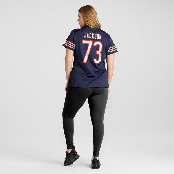 Jonah Jackson Chicago Bears Nike Women's Team Game Jersey - Navy - Image 7