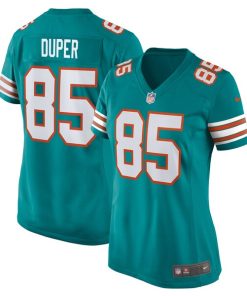 Mark Duper Miami Dolphins Nike Women's Retired Player Jersey - Aqua/White