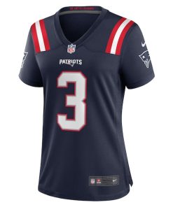 Alternative view of Jabrill Peppers New England Patriots Nike Women's Game Jersey - Navy