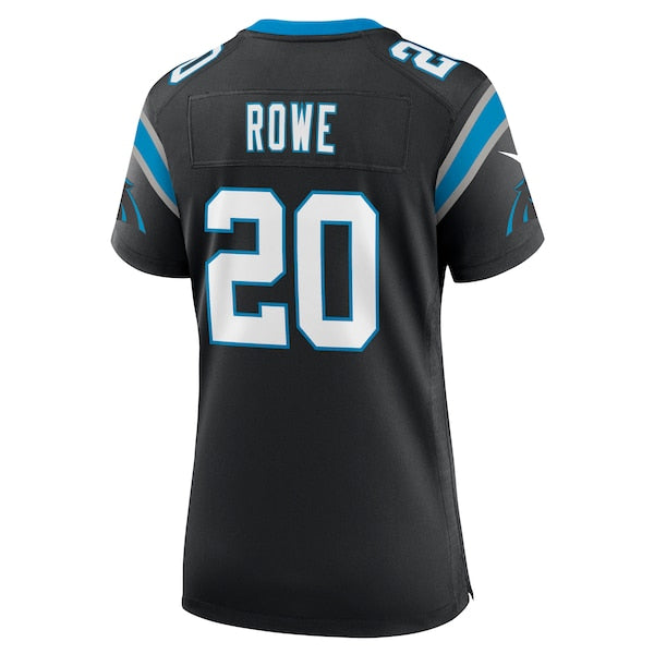 Eric Rowe Carolina Panthers Nike Women's Team Game Jersey - Black - Image 3