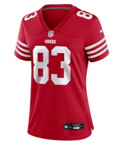 Alternative view of Marquez Valdes-Scantling San Francisco 49ers Nike Women's Team Game Jersey -  Scarlet
