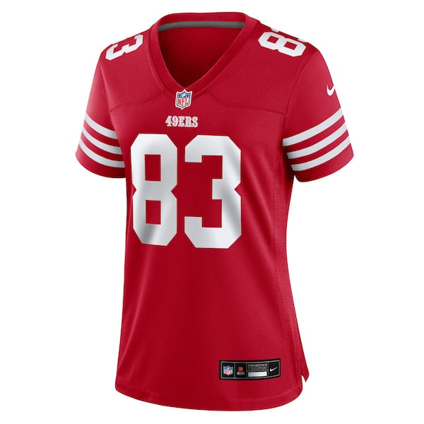Marquez Valdes-Scantling San Francisco 49ers Nike Women's Team Game Jersey - Scarlet - Image 2