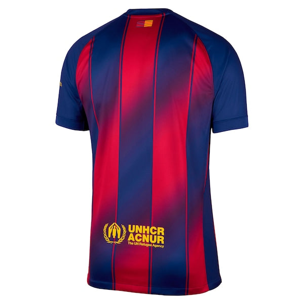 Barcelona Nike 2025/26 Home Replica Jersey - Navy - Image 3