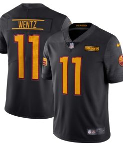 Carson Wentz Washington Commanders Nike Alternate Vapor Limited Jersey - Black